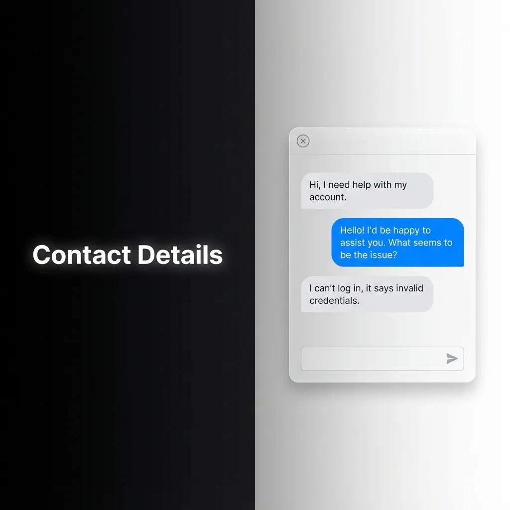 Contact options icons for 24/7 support: live chat, email, social media, and help centre FAQs for betting assistance