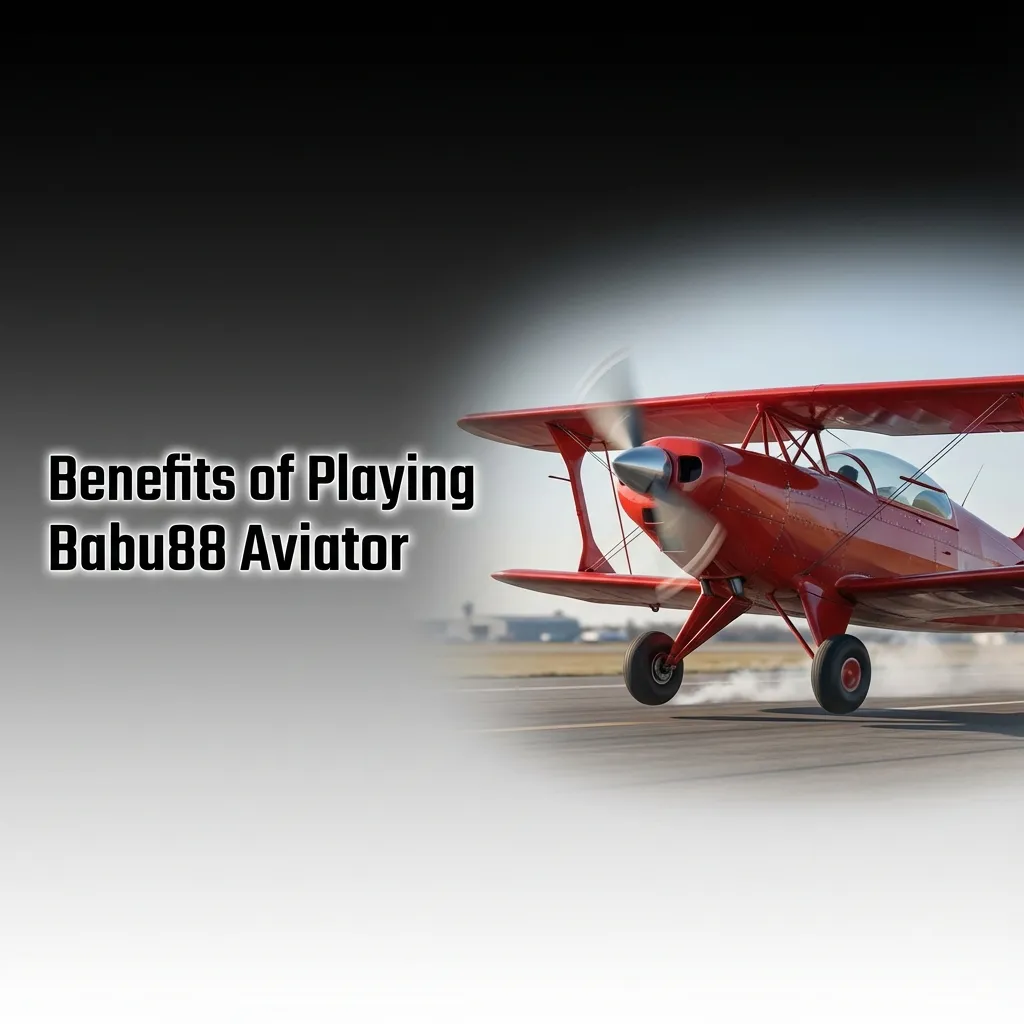 Infographic titled “Benefits of Playing Babu88 Aviator” highlighting fast rounds, local payments, mobile play, demo mode and clear rules
