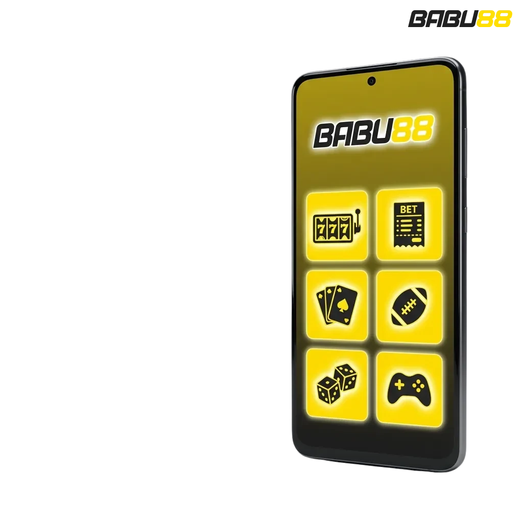 Babu88 Android app icon showing mobile betting and casino gaming platform available for free download in Bangladesh