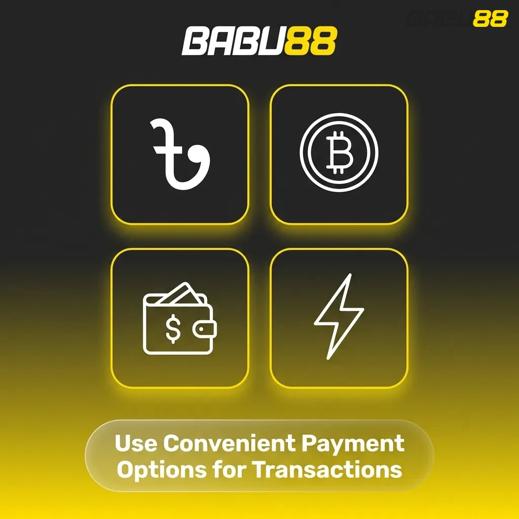 Babu88 payment options including bKash, Nagad, Rocket, cards, e-wallets, and crypto with SSL encryption security